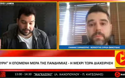 Γ. Σαρακιώτης: “Αν η Kυβέρνηση αποφασίσει τον Ιούλιο να ενισχύσει τις επιχειρήσεις θα είναι αργά”