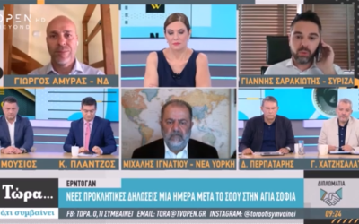 Γ. Σαρακιώτης: «Εξωτερική πολιτική με όρους εσωτερικής κατανάλωσης και επικοινωνίας δε μπορούμε να κάνουμε»