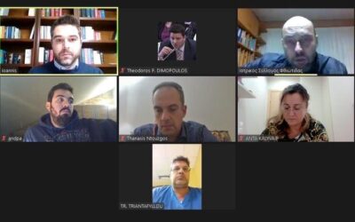 Τηλεδιάσκεψη Γ. Σαρακιώτη και Ιατρικού Συλλόγου Φθιώτιδας για την πανδημία