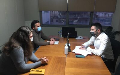 Συνάντηση Γιάννη Σαρακιώτη με εκπροσώπους των παραγωγών και των επαγγελματιών λαϊκών αγορών