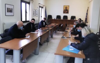 Στο Κέντρο Υγείας και στο Δήμο Καμένων Βούρλων ο Γιάννης Σαρακιώτης