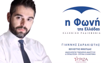 Γ. Σαρακιώτης: “Το σχέδιο της Κυβέρνησης για το Ταμείο Ανάκαμψης δεν απαντά στις ανάγκες της οικονομίας”