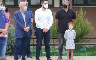 Στο πρώτο κουδούνι σχολείων του Μώλου και του Αγίου Κωνσταντίνου ο Γιάννης Σαρακιώτης