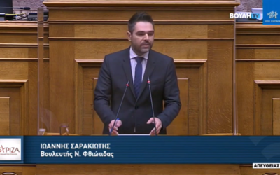 Γ. Σαρακιώτης προς Α. Γεωργιάδη για λαϊκές αγορές: «Αλλοιώνετε ένα θεσμό που υπηρετεί αγρότες και καταναλωτές»