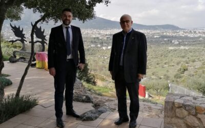 «Στις εγκαταστάσεις της καινοτόμου εταιρείας Symbeeosis ο Γιάννης Σαρακιώτης»