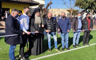 Γ. Σαρακιώτης: «Οι τοπικές κοινωνίες στο επίκεντρο της πολιτικής του ΣΥ.ΡΙΖ.Α. – Χαρακτηριστικό παράδειγμα το γήπεδο του Αγίου Κωνσταντίνου»