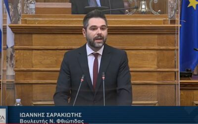 Γιάννης Σαρακιώτης στη Βουλή: «Στο στόχαστρο της Κυβέρνησης της Ν.Δ. και το τσίπουρο!»