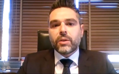 Ομιλία Γιάννη Σαρακιώτη στο Κέντρο Διεθνών Στρατηγικών Αναλύσεων