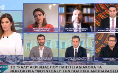 Γιάννης Σαρακιώτης: «Οι αιτίες της αισχροκέρδειας εντοπίζονται στις πολιτικές της Κυβέρνησης και όχι… στη Λωρίδα της Γάζας»