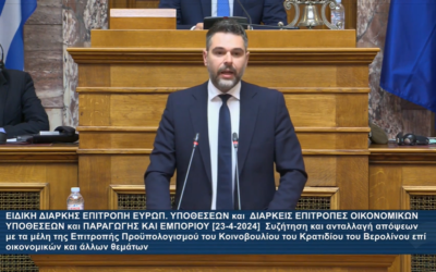 Σαρακιώτης: «Κομβικές μεταρρυθμίσεις και δημοσιονομική σταθεροποίηση μέσα από την πολυεπίπεδη συνεργασία μας με τη Γερμανία»