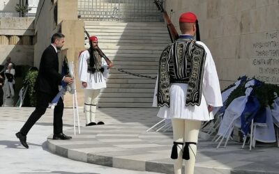 Εκπρόσωπος του ΣΥ.ΡΙΖ.Α. ο Γ. Σαρακιώτης στις εκδηλώσεις για την Απελευθέρωση της Αθήνας